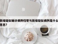 新增疑似确诊病例归零与新增疑似病例是什么意思?