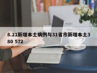 8.21新增本土病例与31省市新增本土380 572