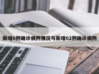 新增6例确诊病例情况与新增62例确诊病例