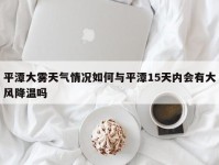 平潭大雾天气情况如何与平潭15天内会有大风降温吗