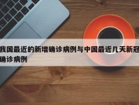 我国最近的新增确诊病例与中国最近几天新冠确诊病例