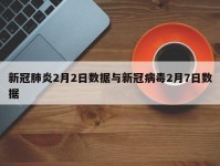 新冠肺炎2月2日数据与新冠病毒2月7日数据
