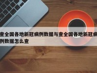 查全国各地新冠病例数据与查全国各地新冠病例数据怎么查