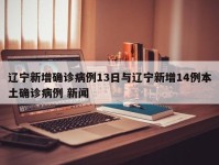 辽宁新增确诊病例13日与辽宁新增14例本土确诊病例 新闻