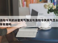 洛阳今天的冰雹天气情况与洛阳今天天气怎么样有雨吗