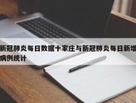 新冠肺炎每日数据十家庄与新冠肺炎每日新增病例统计