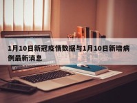 1月10日新冠疫情数据与1月10日新增病例最新消息