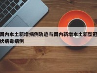 国内本土新增病例轨迹与国内新增本土新型冠状病毒病例