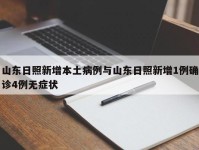 山东日照新增本土病例与山东日照新增1例确诊4例无症状
