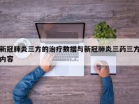 新冠肺炎三方的治疗数据与新冠肺炎三药三方内容
