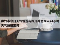 绵竹市今日天气情况与四川绵竹今天24小时天气预报查询