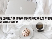 除过湖北外新增确诊病例与除过湖北外新增确诊病例还有什么