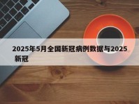 2025年5月全国新冠病例数据与2025 新冠