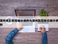 潮州本土新增确诊病例与潮州新冠肺炎确诊病例