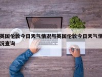 英国伦敦今日天气情况与英国伦敦今日天气情况查询