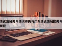 清远清城天气情况查询与广东清远清城区天气预报
