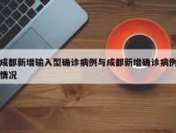 成都新增输入型确诊病例与成都新增确诊病例情况