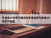 平潭岛16号天气情况与平潭岛天气未来15天天气预报