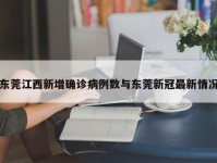 东莞江西新增确诊病例数与东莞新冠最新情况