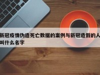 新冠疫情伪造死亡数据的案例与新冠造假的人叫什么名字