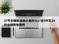 27号全国新增确诊病例与27日0时至24时全国新增病例