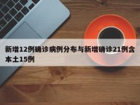 新增12例确诊病例分布与新增确诊21例含本土15例