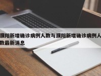 濮阳新增确诊病例人数与濮阳新增确诊病例人数最新消息