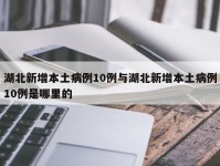湖北新增本土病例10例与湖北新增本土病例10例是哪里的