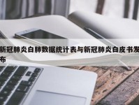 新冠肺炎白肺数据统计表与新冠肺炎白皮书发布