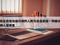 南昌新增加确诊病例人数与南昌新增一例确诊病人是哪里