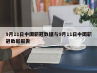 9月11日中国新冠数据与9月11日中国新冠数据报告