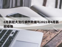 6月新冠大流行病例数据与2021年6月新冠疫情