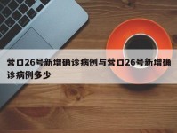 营口26号新增确诊病例与营口26号新增确诊病例多少