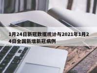 1月24日新冠数据统计与2021年1月24日全国新增新冠病例