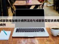 成都新增加确诊病例活动与成都新型冠状病毒病例