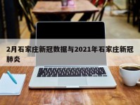 2月石家庄新冠数据与2021年石家庄新冠肺炎