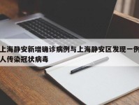 上海静安新增确诊病例与上海静安区发现一例人传染冠状病毒