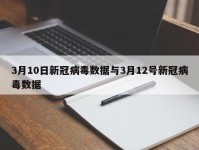 3月10日新冠病毒数据与3月12号新冠病毒数据