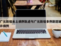 广元新增本土病例轨迹与广元新增多例新冠确诊病例