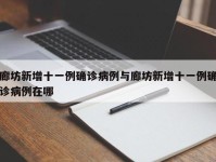 廊坊新增十一例确诊病例与廊坊新增十一例确诊病例在哪
