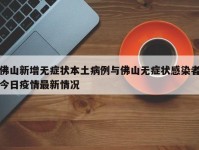 佛山新增无症状本土病例与佛山无症状感染者今日疫情最新情况