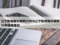 辽宁新增确诊病例88例与辽宁新增确诊病例88例是哪里的