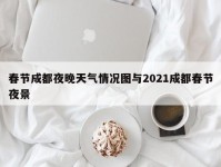 春节成都夜晚天气情况图与2021成都春节夜景