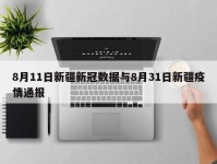 8月11日新疆新冠数据与8月31日新疆疫情通报