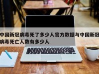 中国新冠病毒死了多少人官方数据与中国新冠病毒死亡人数有多少人