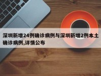 深圳新增24例确诊病例与深圳新增2例本土确诊病例,详情公布