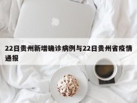 22日贵州新增确诊病例与22日贵州省疫情通报